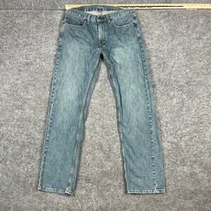 Levis 559 Jeans Mens 34x34 Blue Straight Leg Denim Classic Casual Workwear